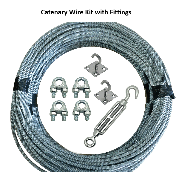 catenary wire kit